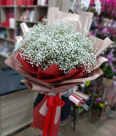 Букет цветов из: Гипсофила в Горькой Балке