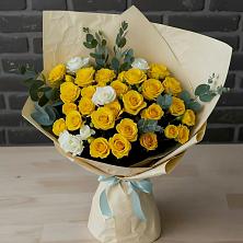 Букет цветов из:  Розы в Горькой Балке