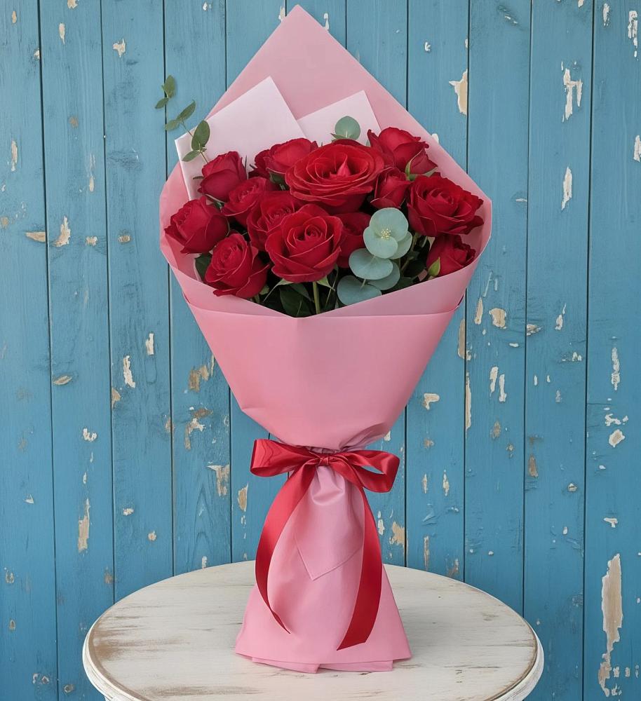 Букет цветов из: Розы в Горькой Балке