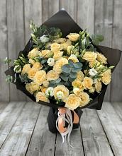 Букет цветов из:  Розы и Лизиантусы #REPLACE_PRED# Горькой Балке