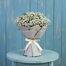 Букет цветов из:  Гипсофила в Горькой Балке