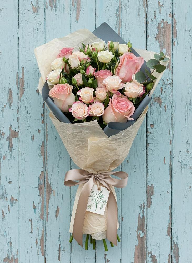 Букет цветов из: Розы в Горькой Балке