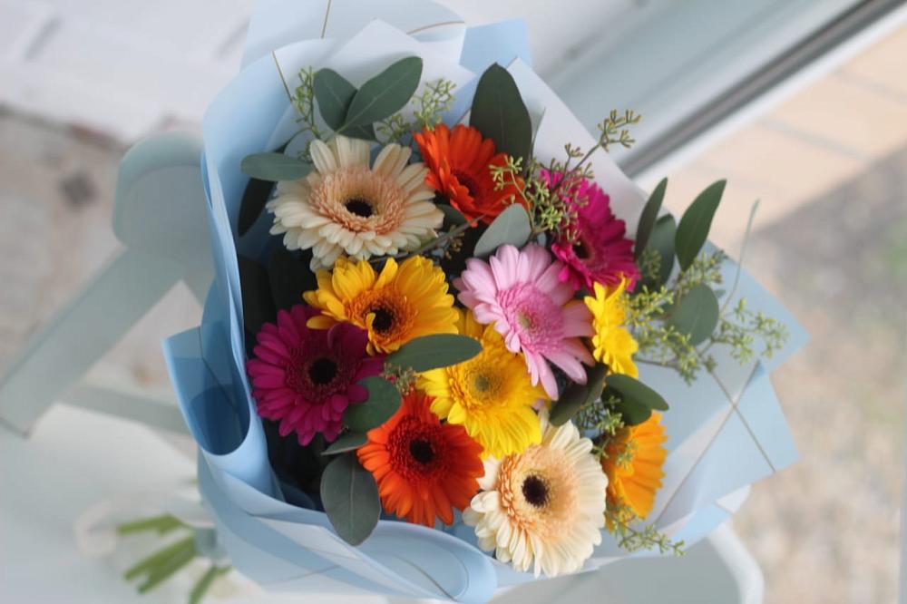 Букет цветов из: Герберы в Горькой Балке