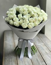 Букет 35 Белых роз в Горькой Балке