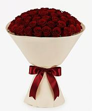 Букет 101 Бордовая роза Блэк Бакарра в Горькой Балке