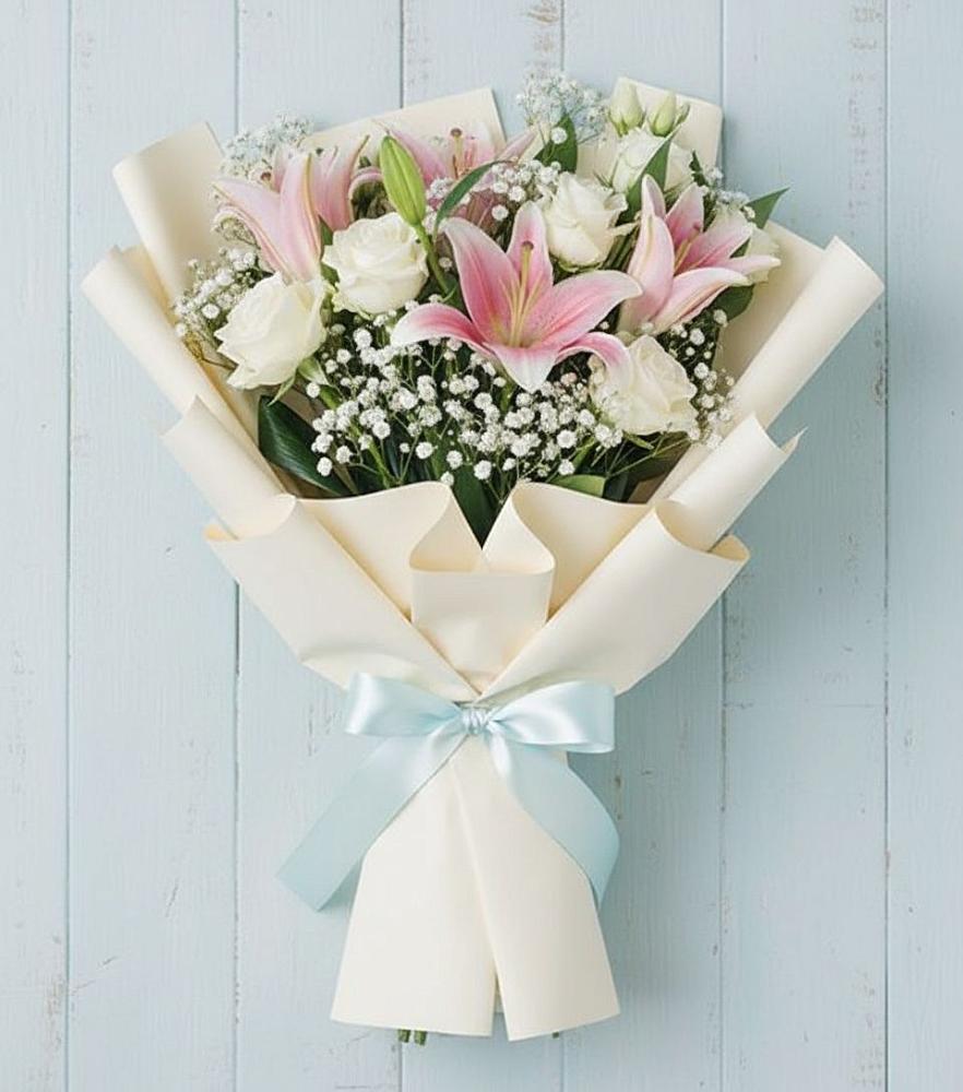 Букет цветов из: Лилии в Горькой Балке