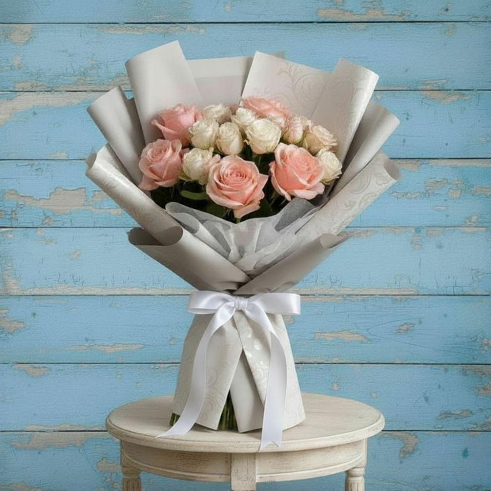 Букет цветов из: Розы в Горькой Балке