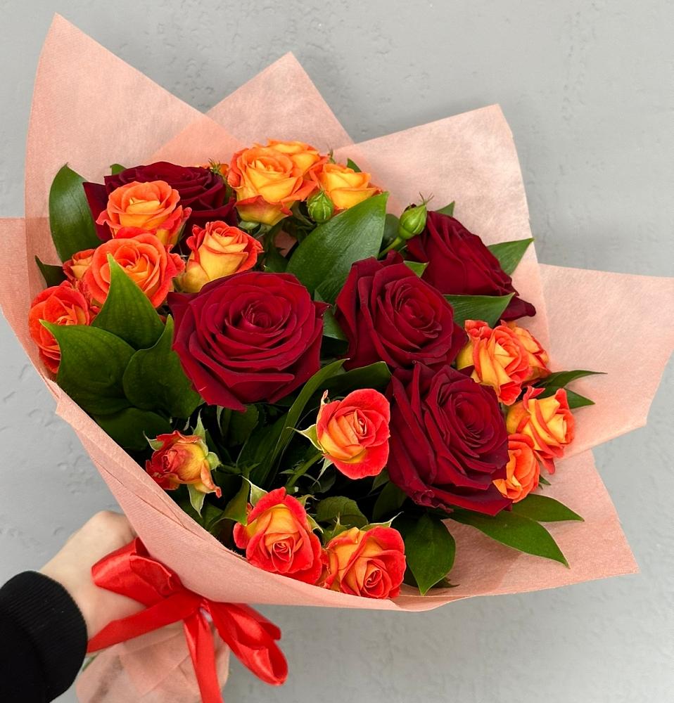 Букет Любовь и восторг в Горькой Балке