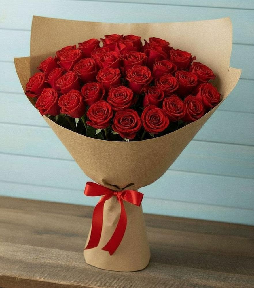 Букет Красные розы Милано в Горькой Балке