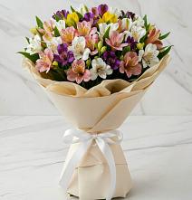 Букет цветов из:  Альстромерии #REPLACE_PRED# Горькой Балке