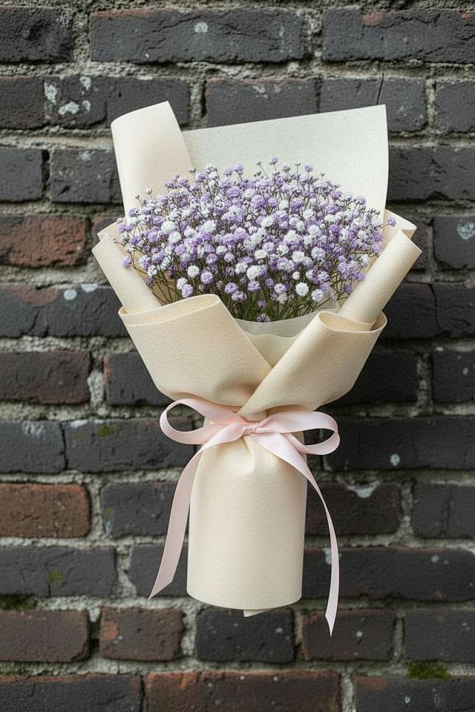 Букет цветов из: Гипсофила в Горькой Балке