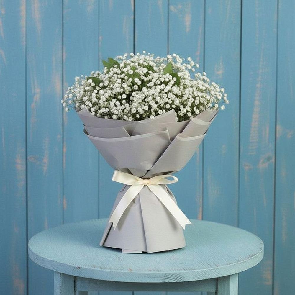 Букет цветов из: Гипсофила в Горькой Балке