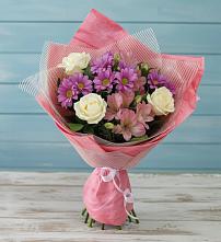 Букет цветов из:  Герберы в Горькой Балке