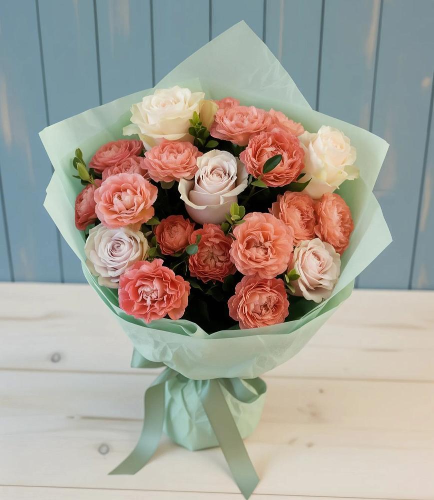 Букет цветов из: Розы в Горькой Балке