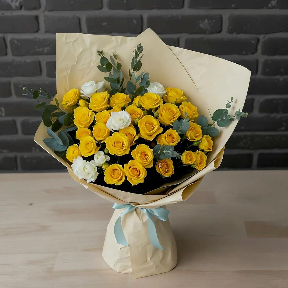 Букет цветов из: Розы в Горькой Балке