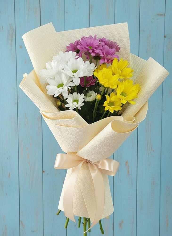 Букет цветов из: Хризантемы в Горькой Балке