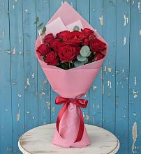 Букет цветов из:  Розы в Горькой Балке
