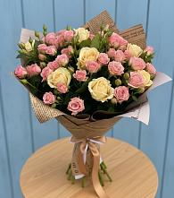 Букет цветов из:  Розы в Горькой Балке