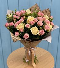 Букет цветов из:  Розы в Горькой Балке