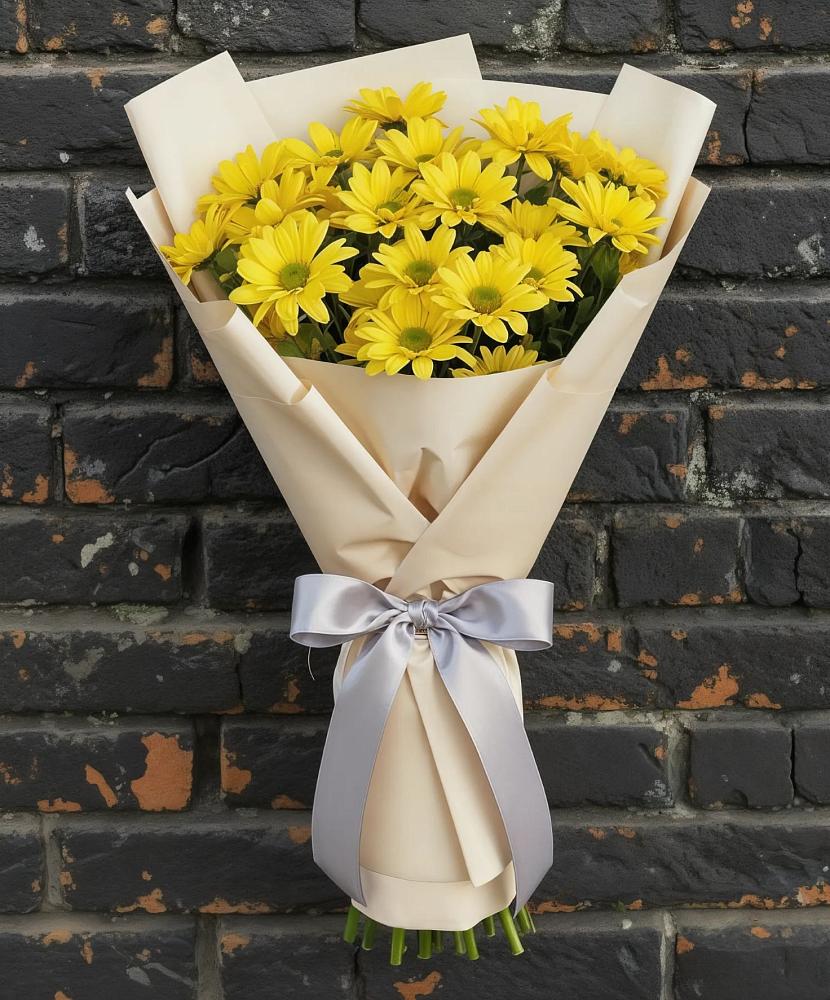 Букет цветов из: Хризантемы в Горькой Балке