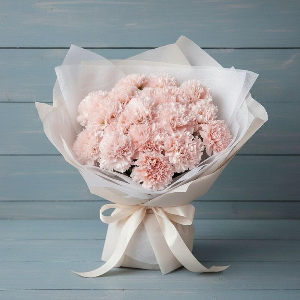 Букет цветов из: Гвоздики в Горькой Балке