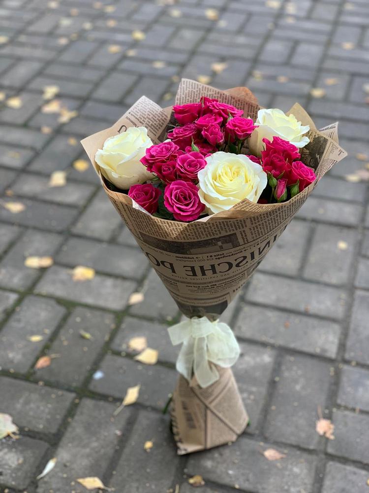 Букет цветов из: Розы в Горькой Балке