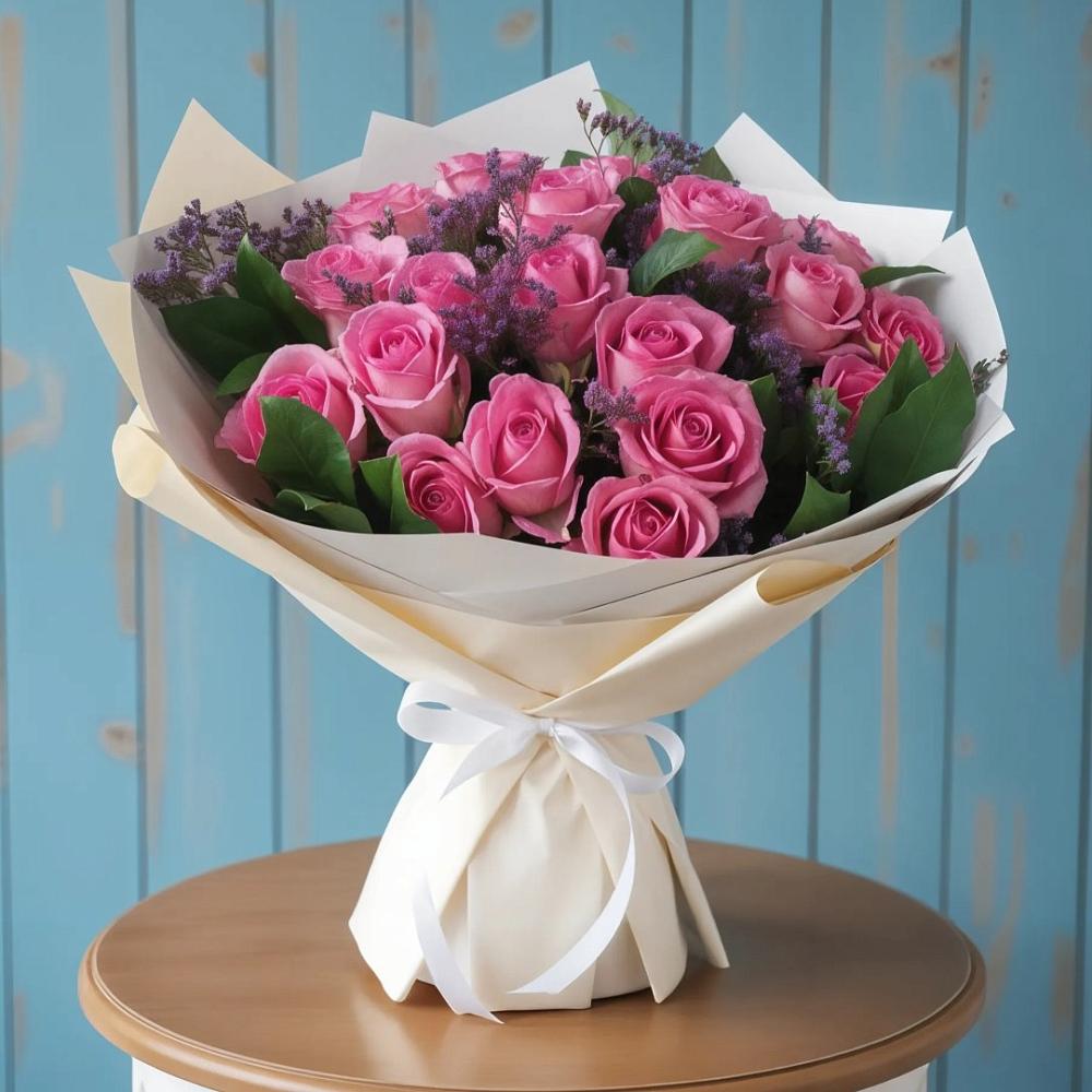 Букет цветов из: Розы в Горькой Балке