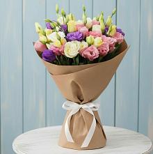 Букет цветов из:  Лизиантусы #REPLACE_PRED# Горькой Балке