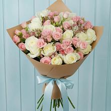 Букет цветов из:  Розы в Горькой Балке