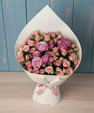 Букет цветов из:  Розы #REPLACE_PRED# Горькой Балке